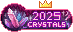 2025 Team Crystals badge