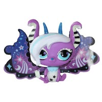 lps mammal-like fantasy creature with night-sky wings